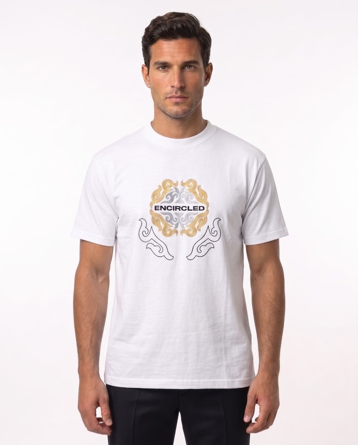 Oversized Graphic Tee - Tropical 05