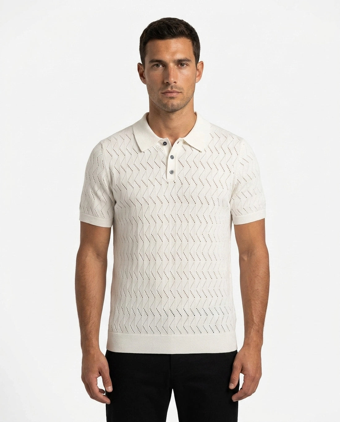 SQUALO KNIT POLO D26026