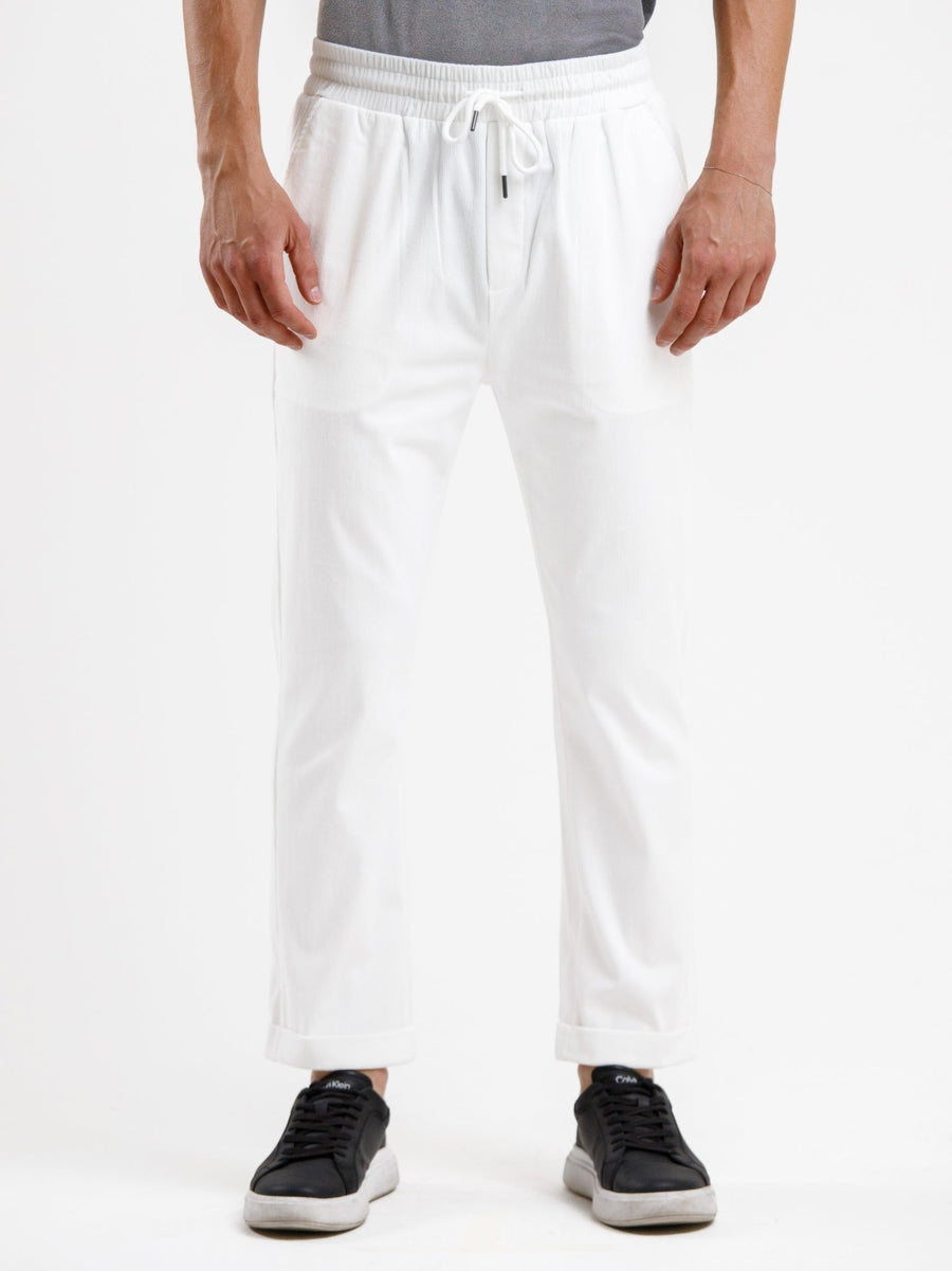 Corduroy Pant - White