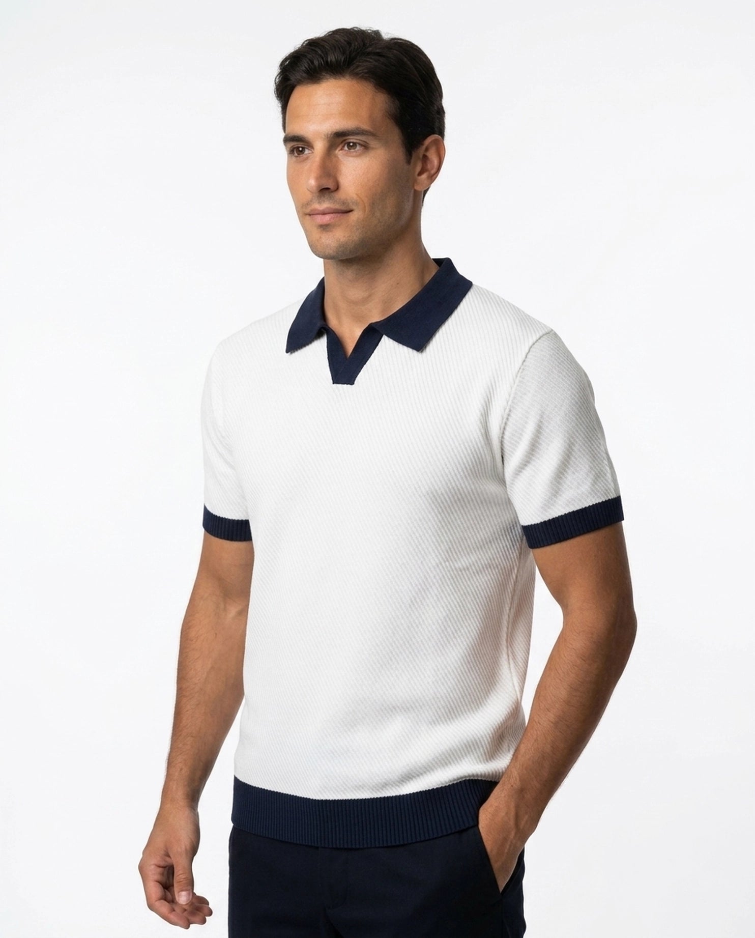 SQUALO KNIT POLO R86136