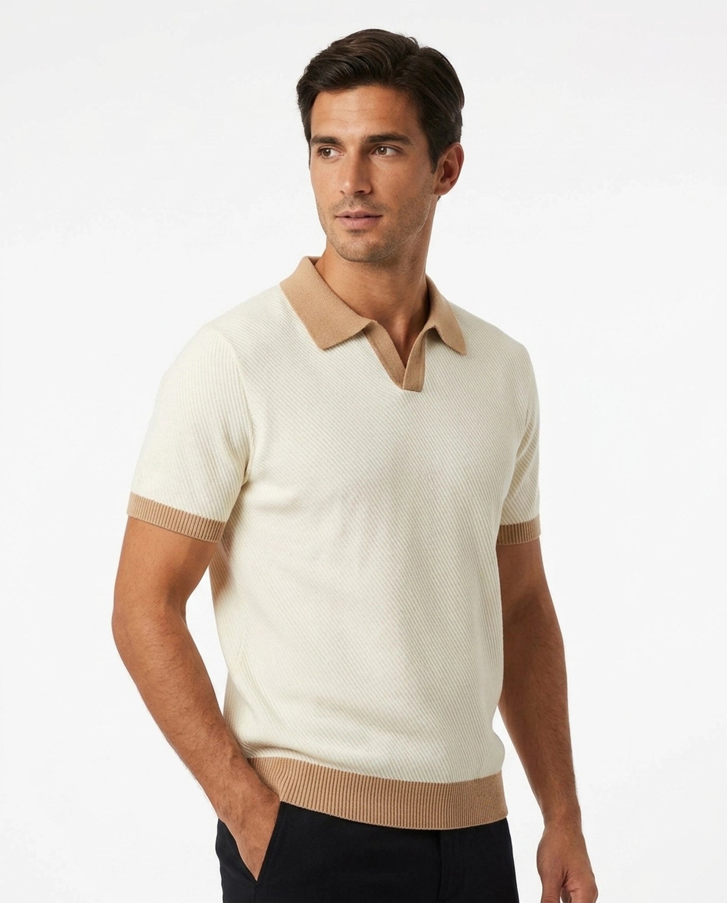 SQUALO KNIT POLO R86136