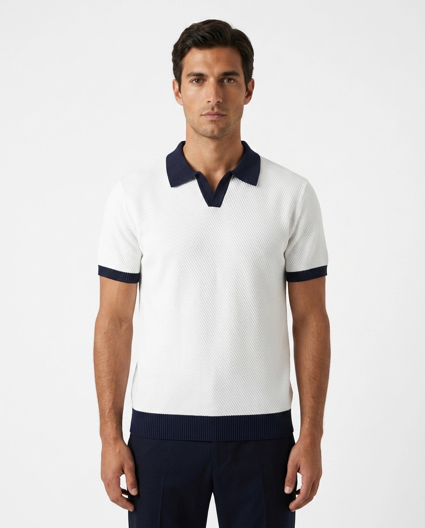 SQUALO KNIT POLO R86136