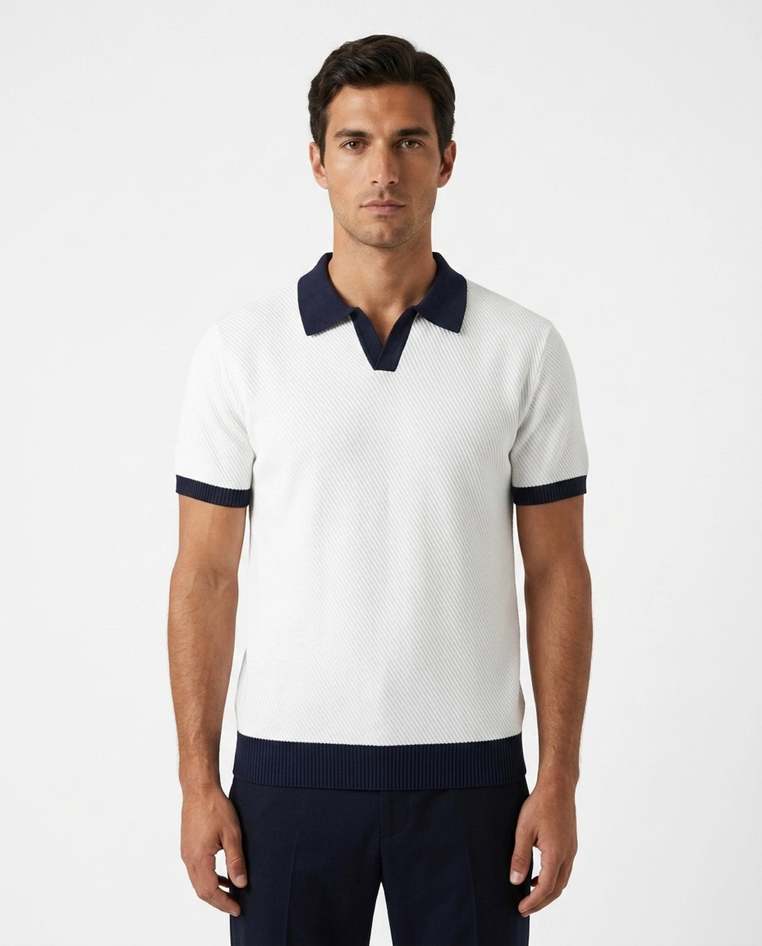 SQUALO KNIT POLO R86136