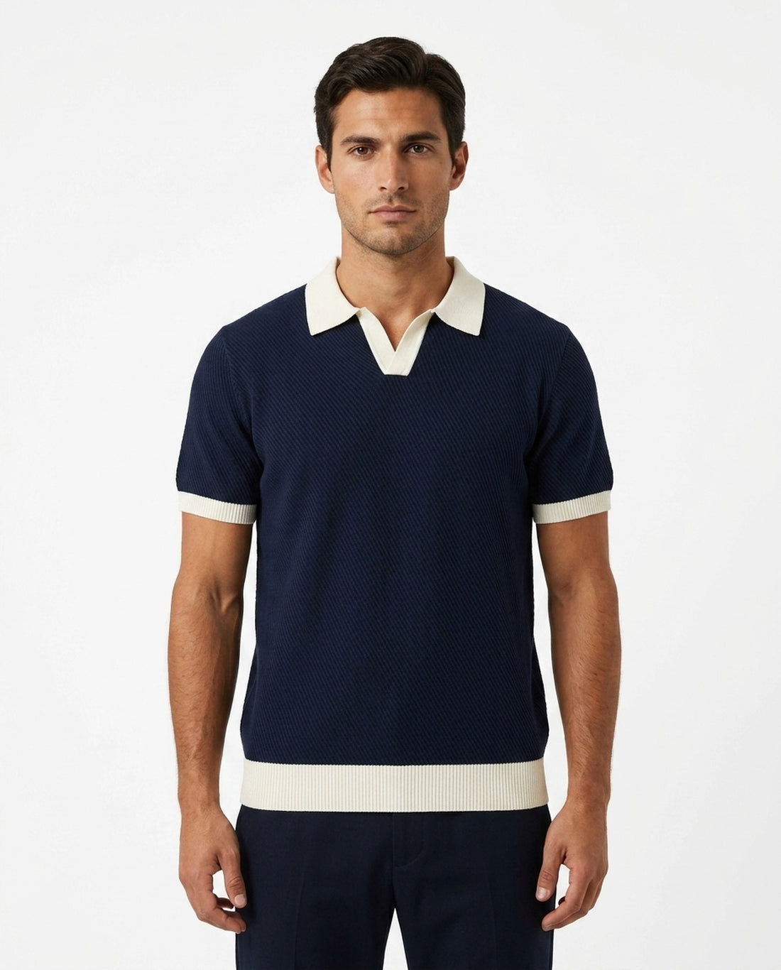 SQUALO KNIT POLO R86136
