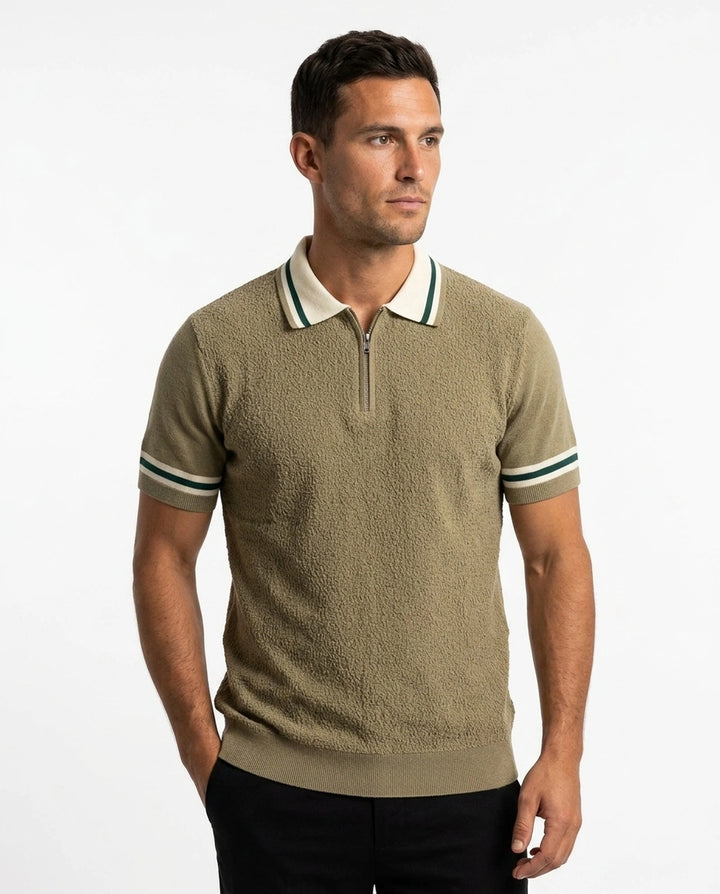 SQUALO KNIT POLO G6072