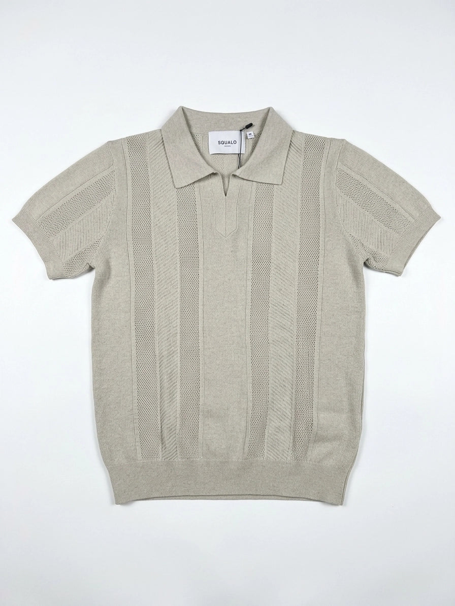 SQUALO KNIT POLO D26073