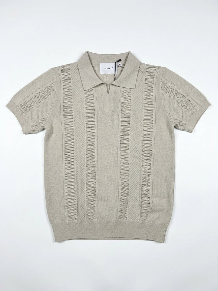SQUALO KNIT POLO D26073