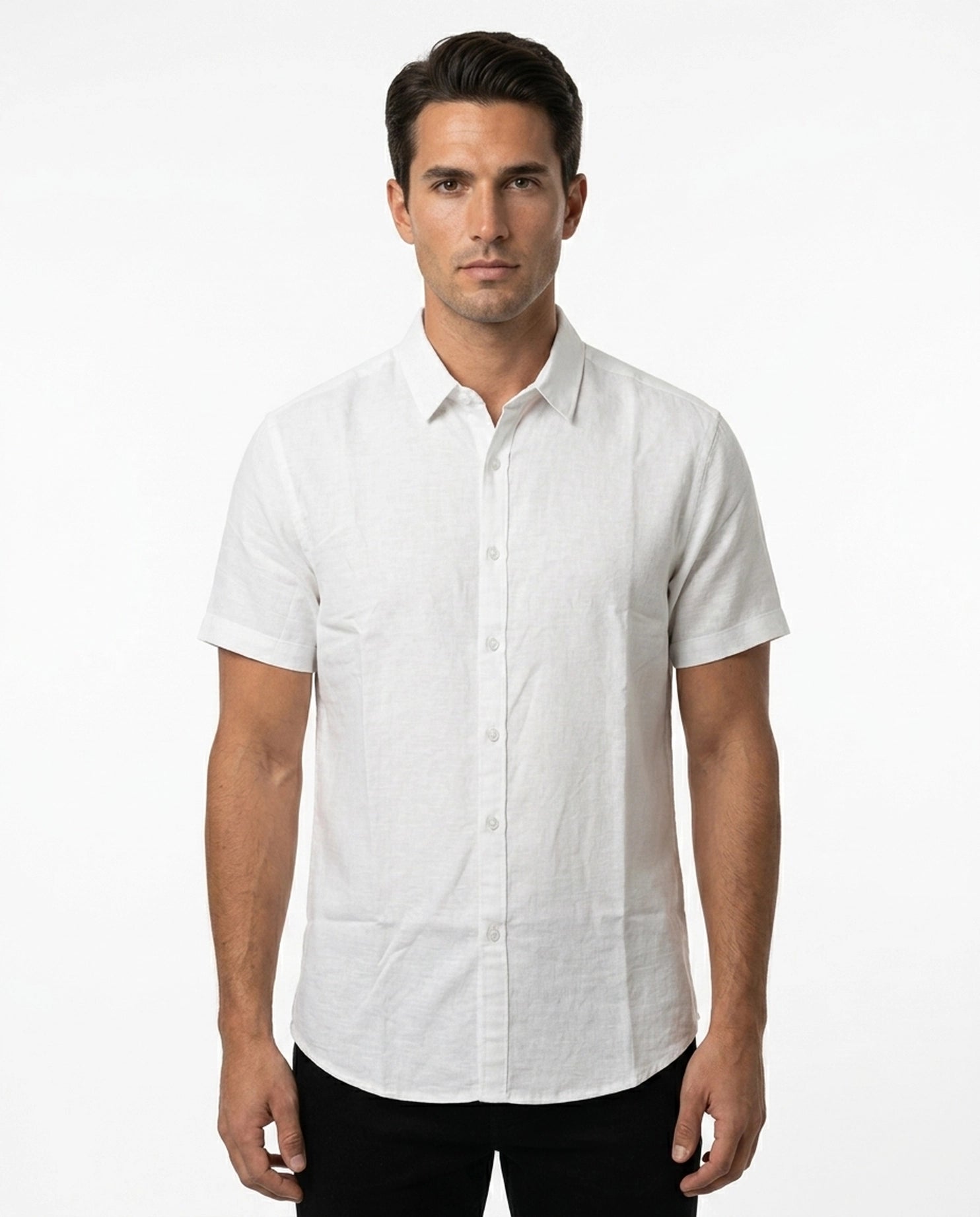SQUALO LINEN SS SHIRT