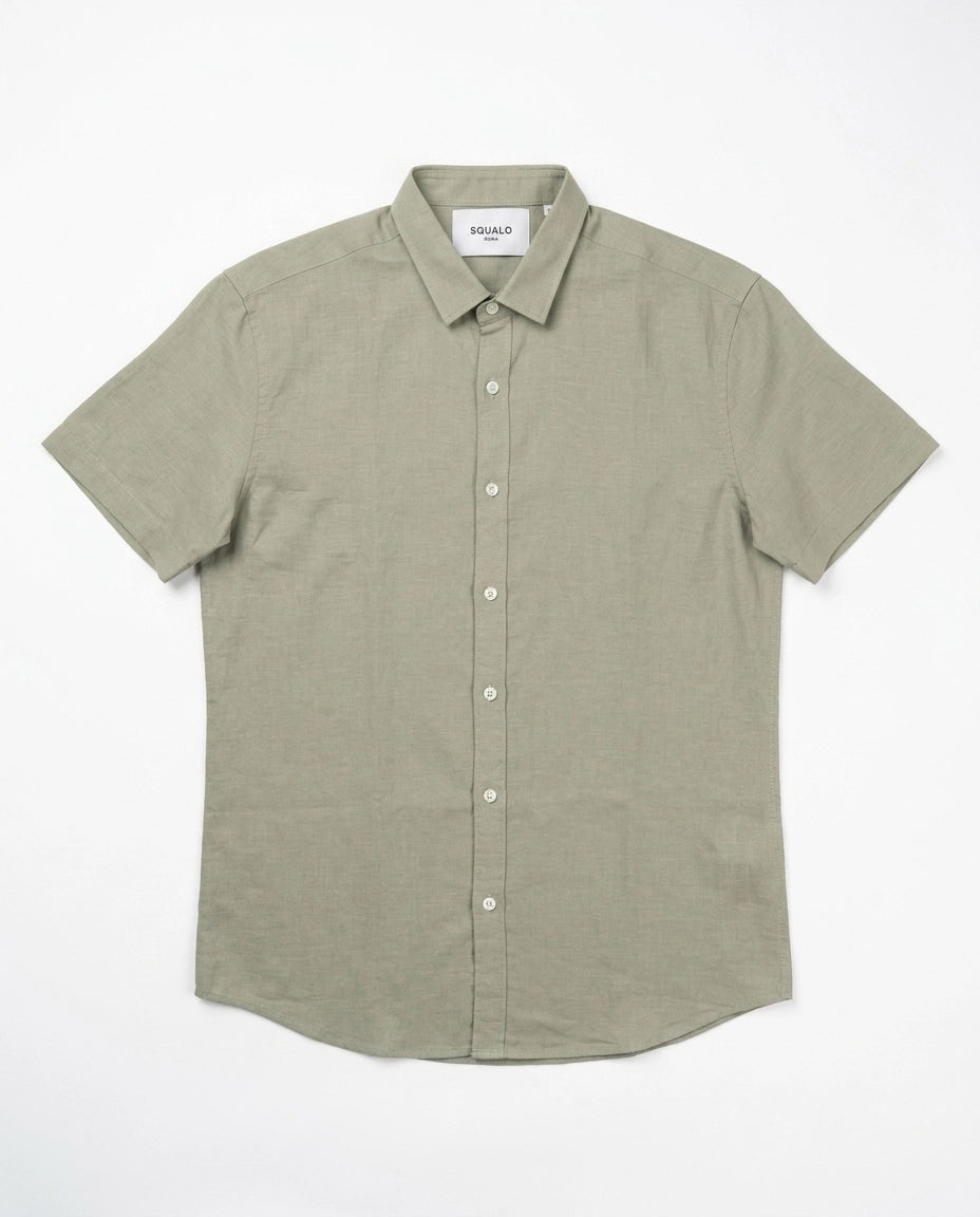 SQUALO LINEN SS SHIRT