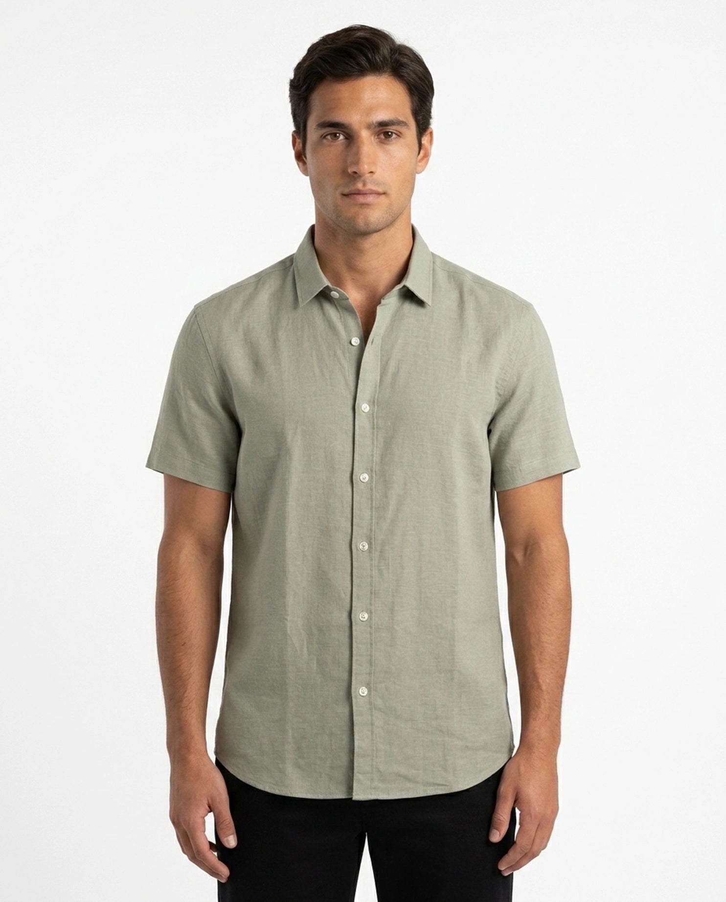 SQUALO LINEN SS SHIRT