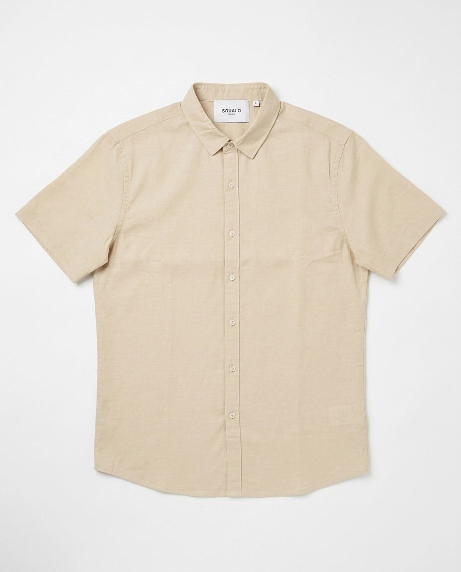 SQUALO LINEN SS SHIRT