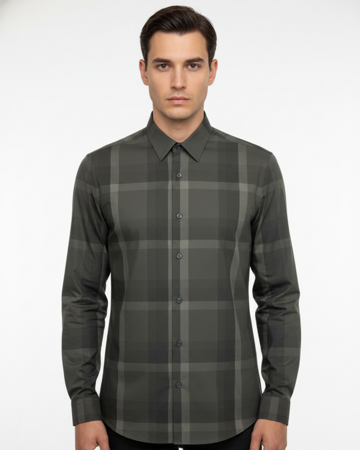 PLAID DESIGN SHIRTS