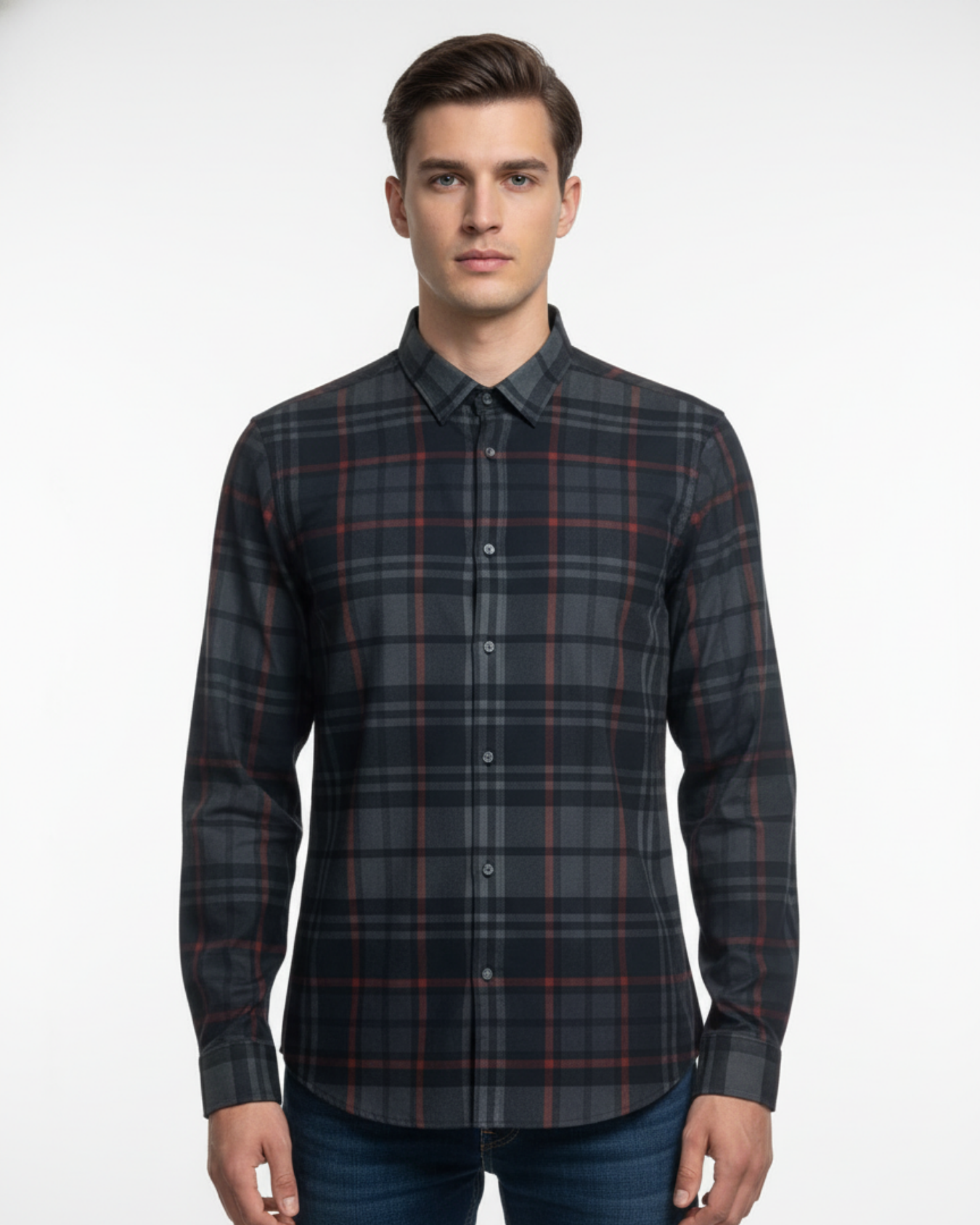 PLAID DESIGN SHIRTS