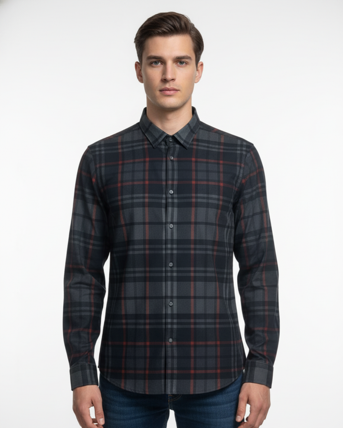 PLAID DESIGN SHIRTS