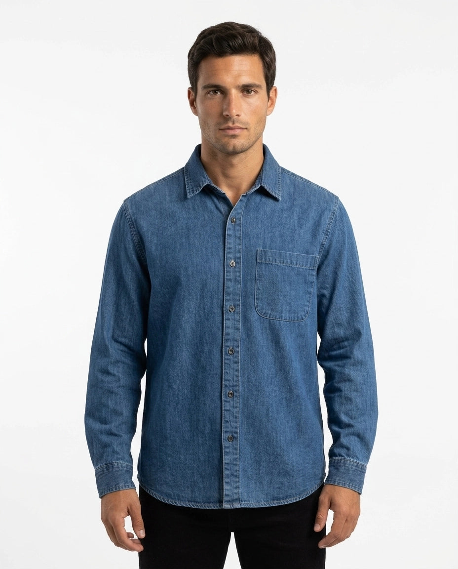 SQUALO DENIM LS SHIRT