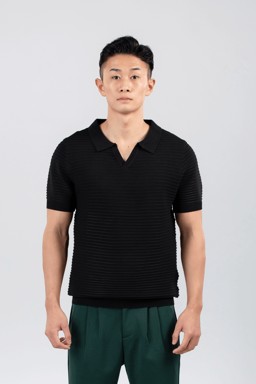 Knit Polo - Rilievo