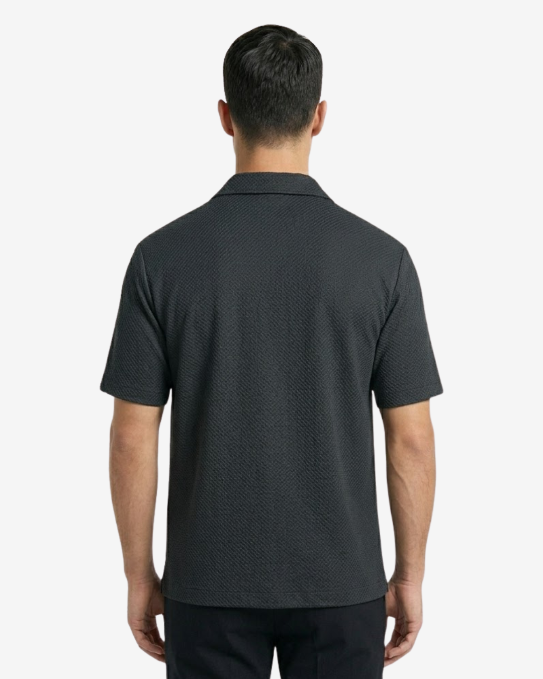 CUBAN COLLAR SHORT SLEEVE SHIRT