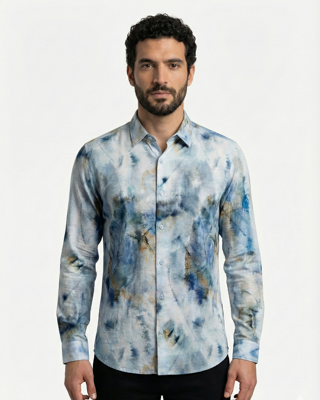 FOMO DIGITAL PRINT LONG SLEEVE SHIRT