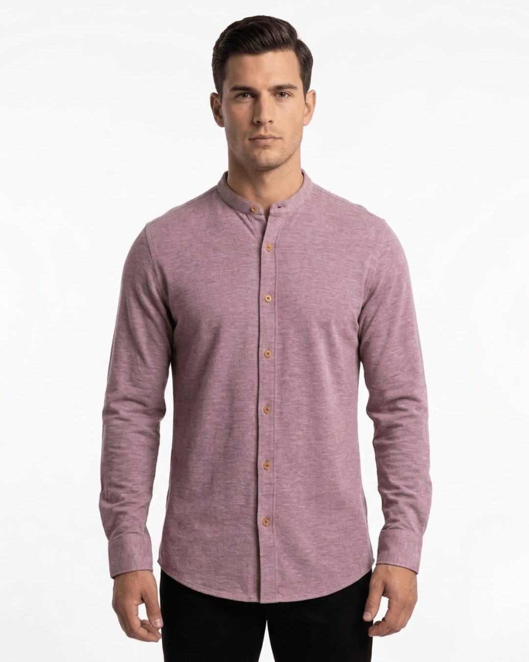 LINEN BLEND LS SHIRT 1078