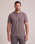 Clear Cut Polo - Plaster Brown