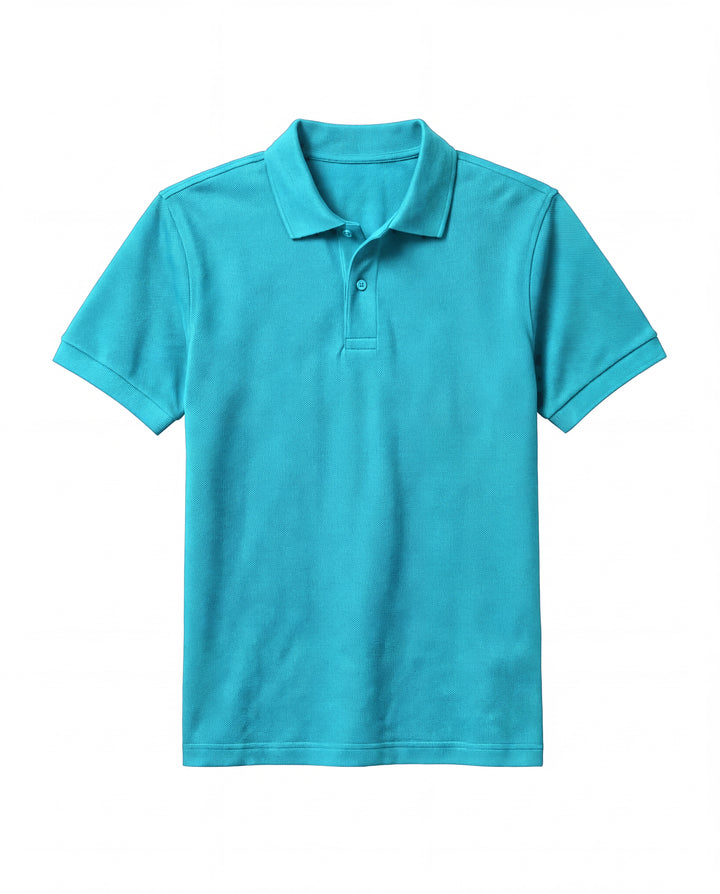 Clear Cut Polo - Sky Blue