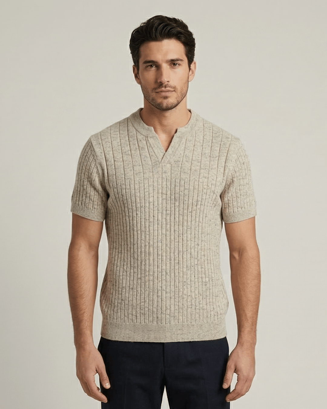 Squalo Knited Plain Tee D26072