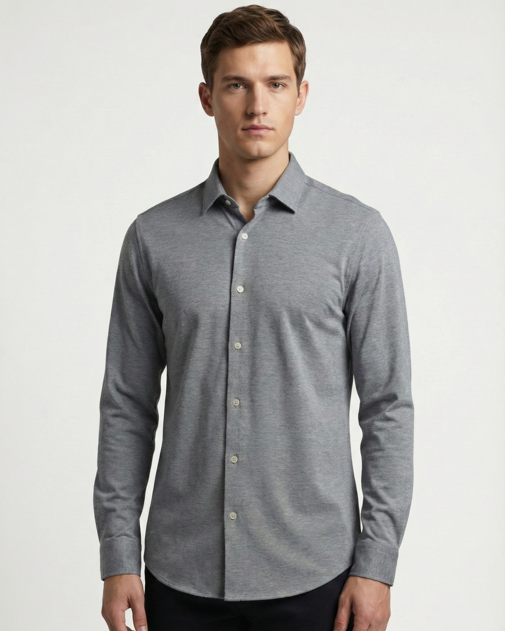 OXFORD KNITTED LYCRA SHIRTS