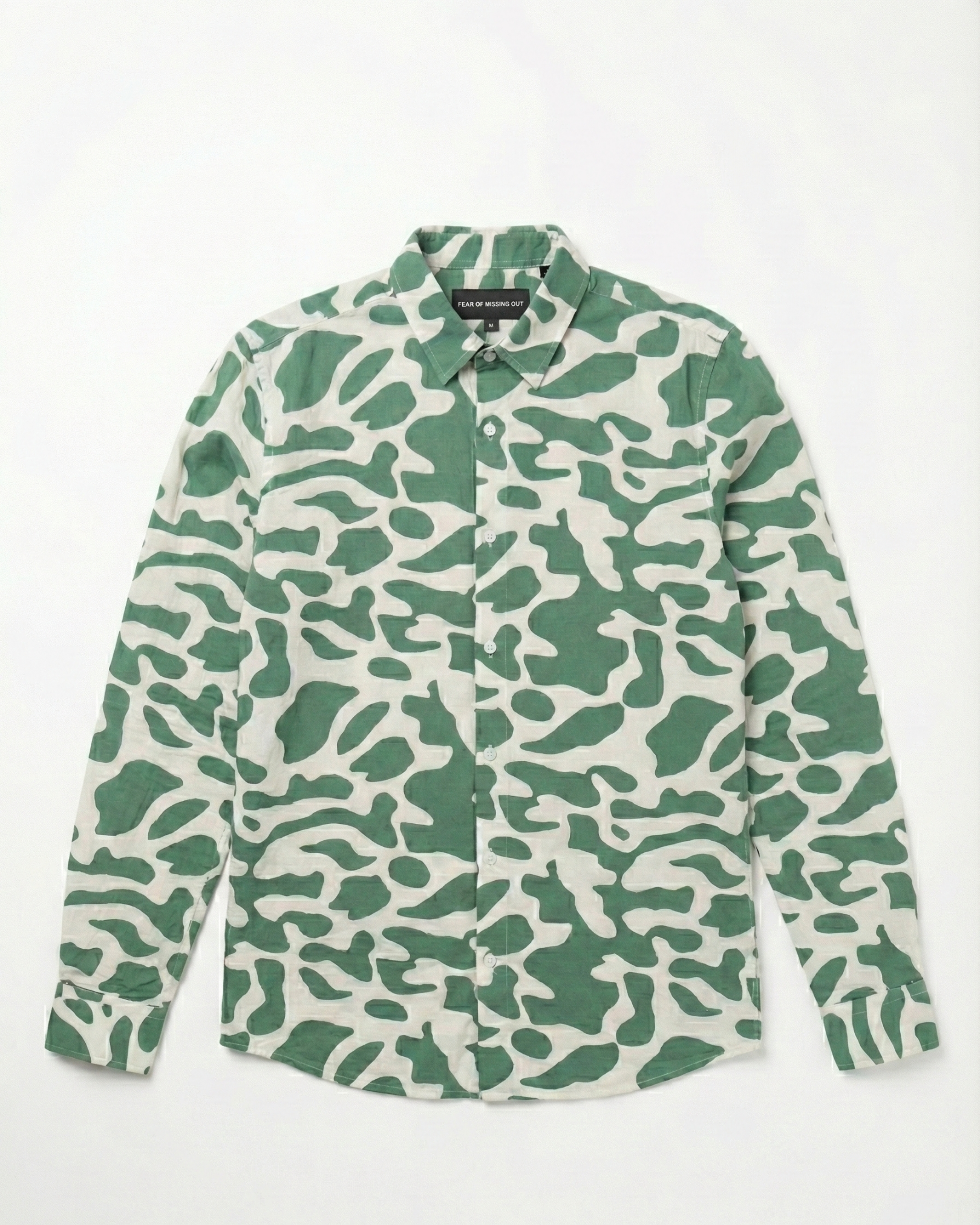 FOMO DIGITAL PRINT LONG SLEEVE SHIRT