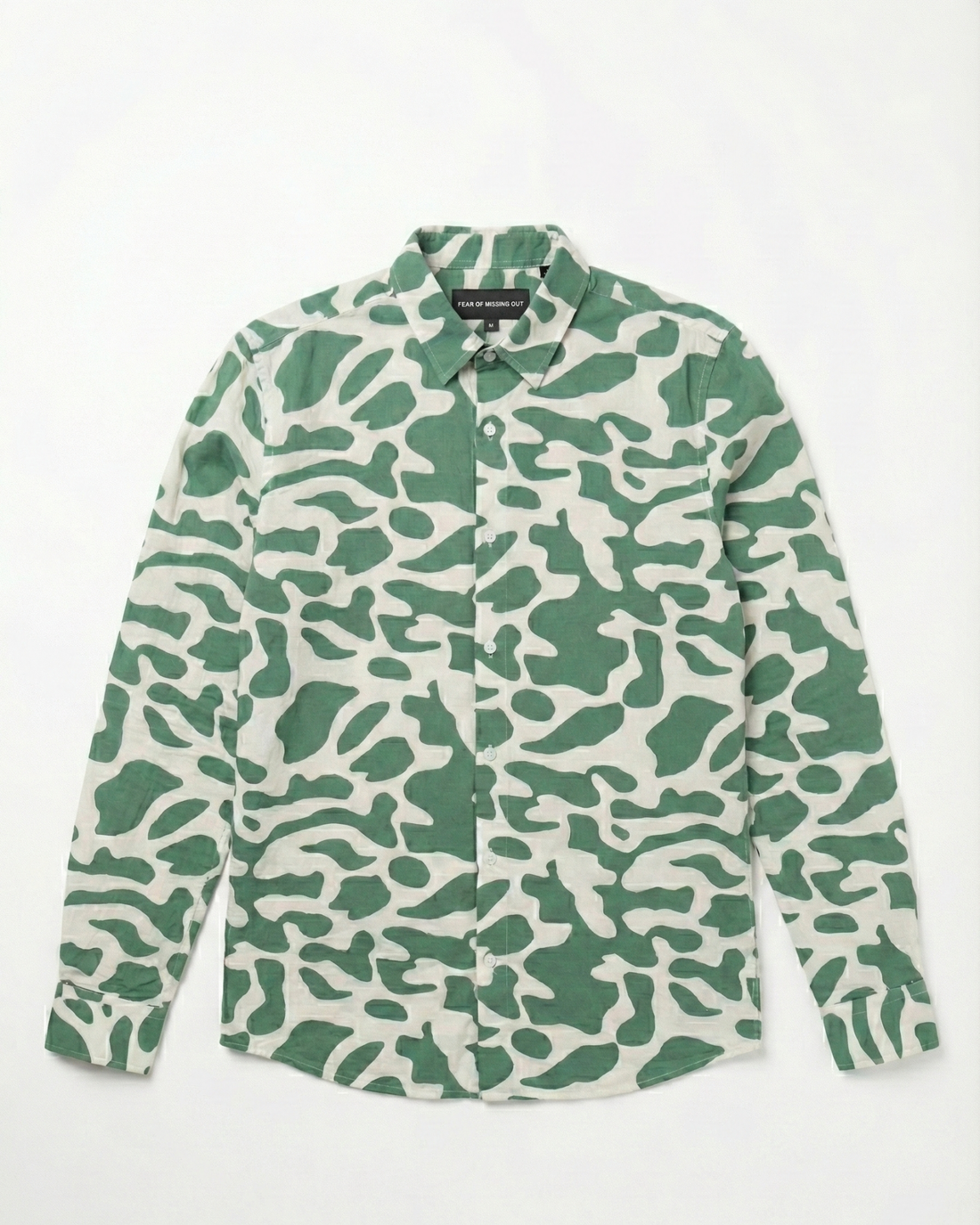 FOMO DIGITAL PRINT LONG SLEEVE SHIRT