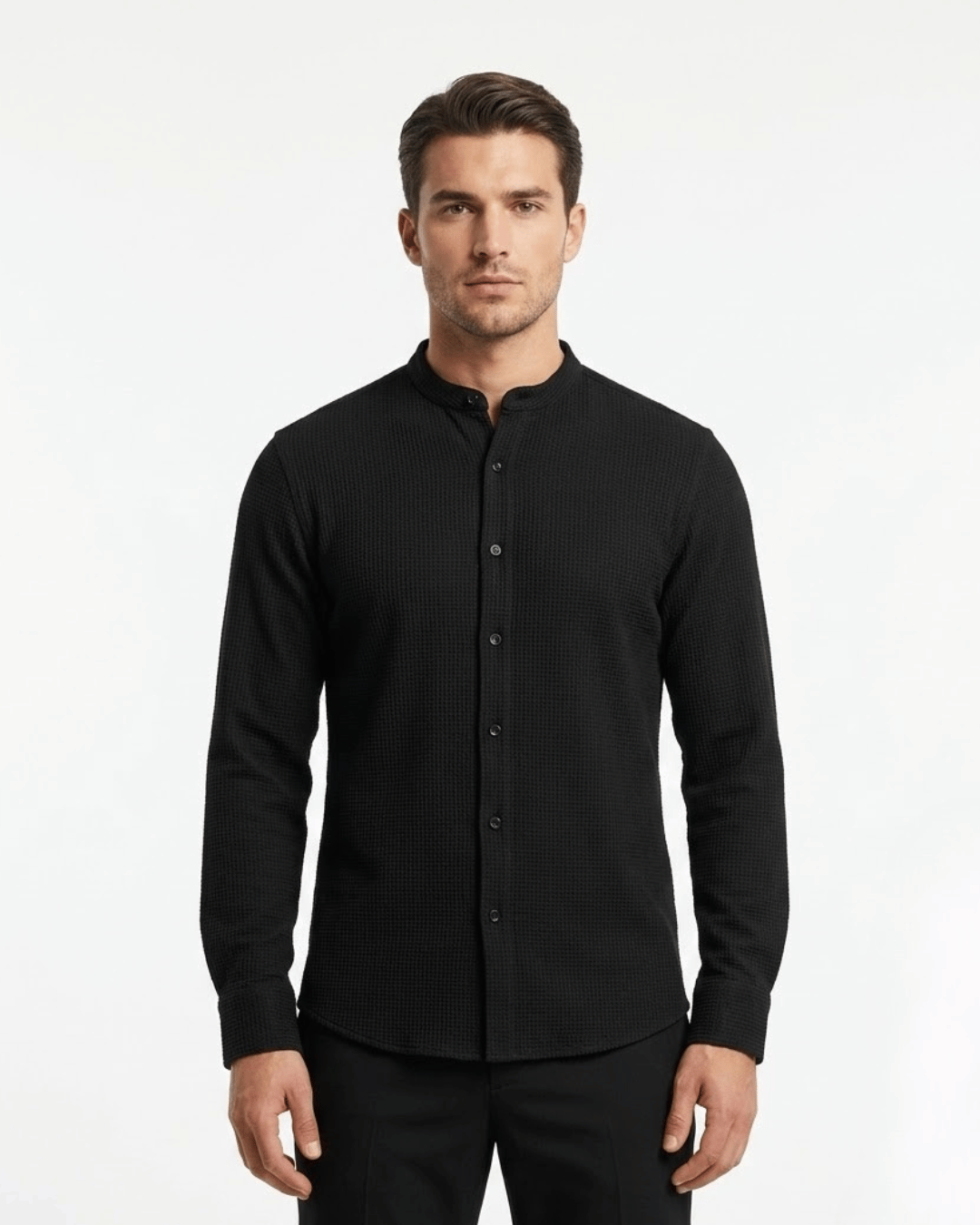 LINEN BLEND LS SHIRT 1078