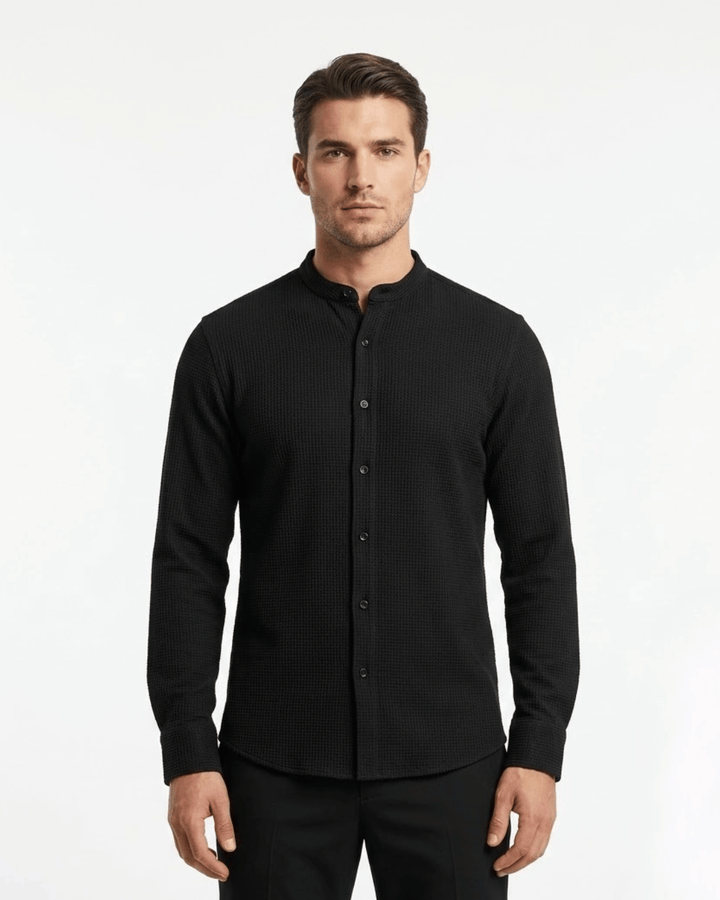 LINEN BLEND LS SHIRT 1078