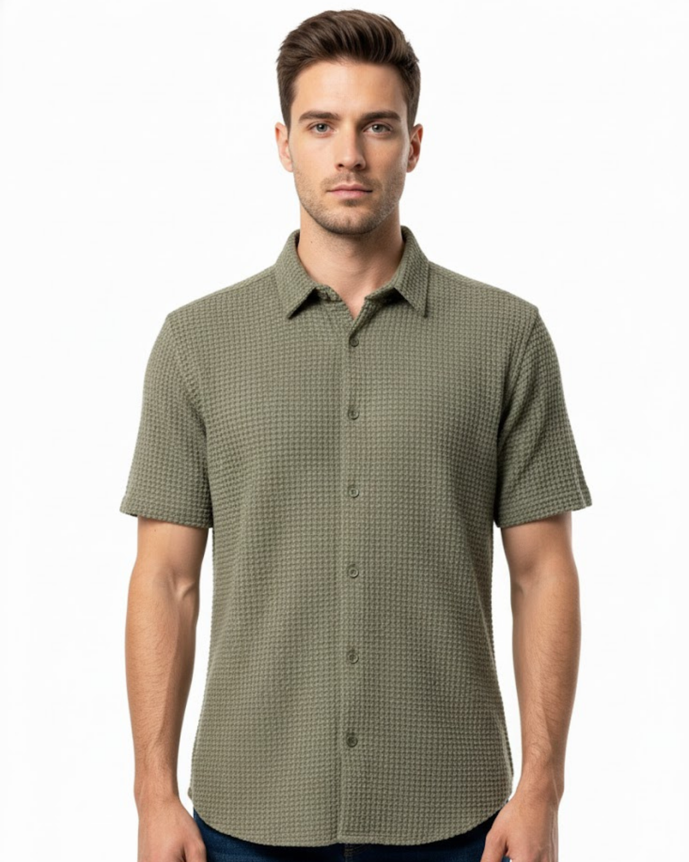 KNIT SHORT SLEEVE SHIRTS