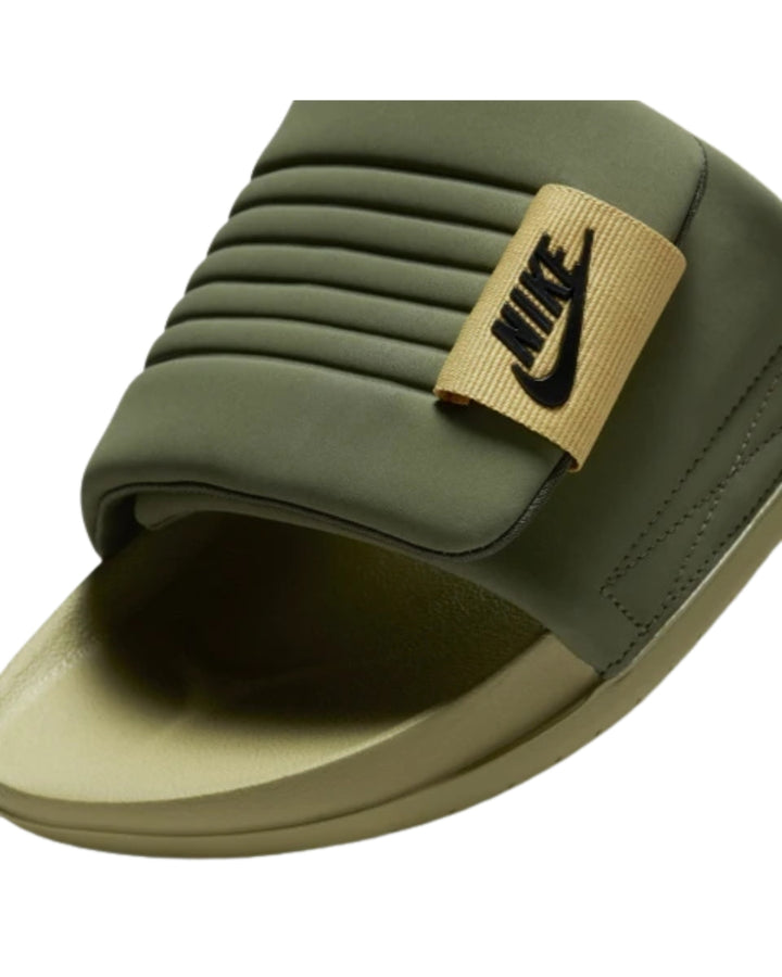 OFFCOURT ADJUSTABLE SLIDE - OLIVE GREEN