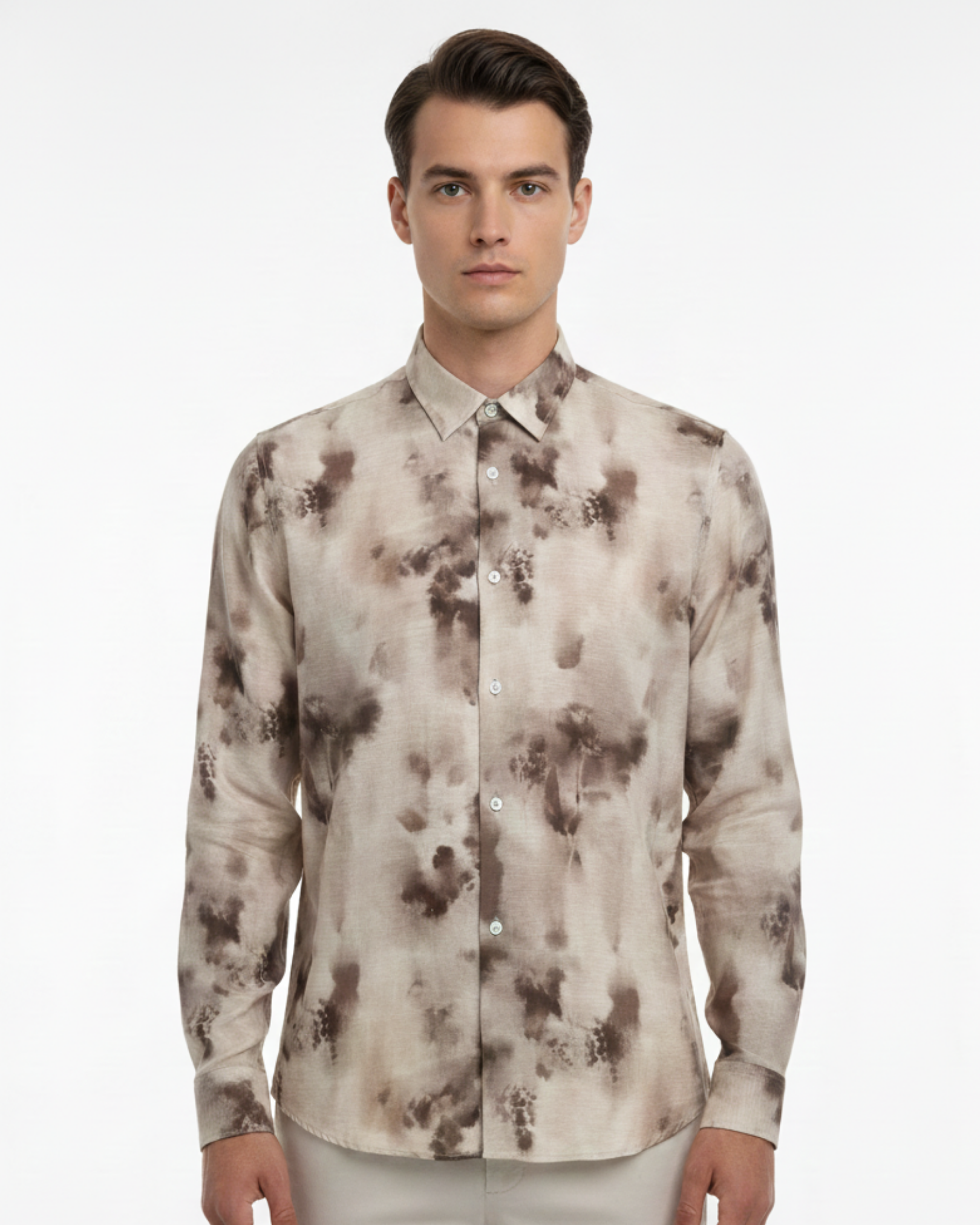 FOMO DIGITAL PRINT LONG SLEEVE SHIRT