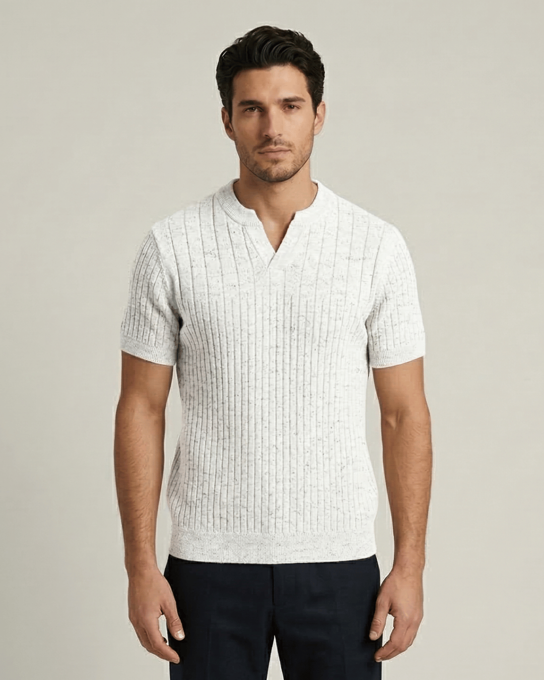 Squalo Knited Plain Tee D26072