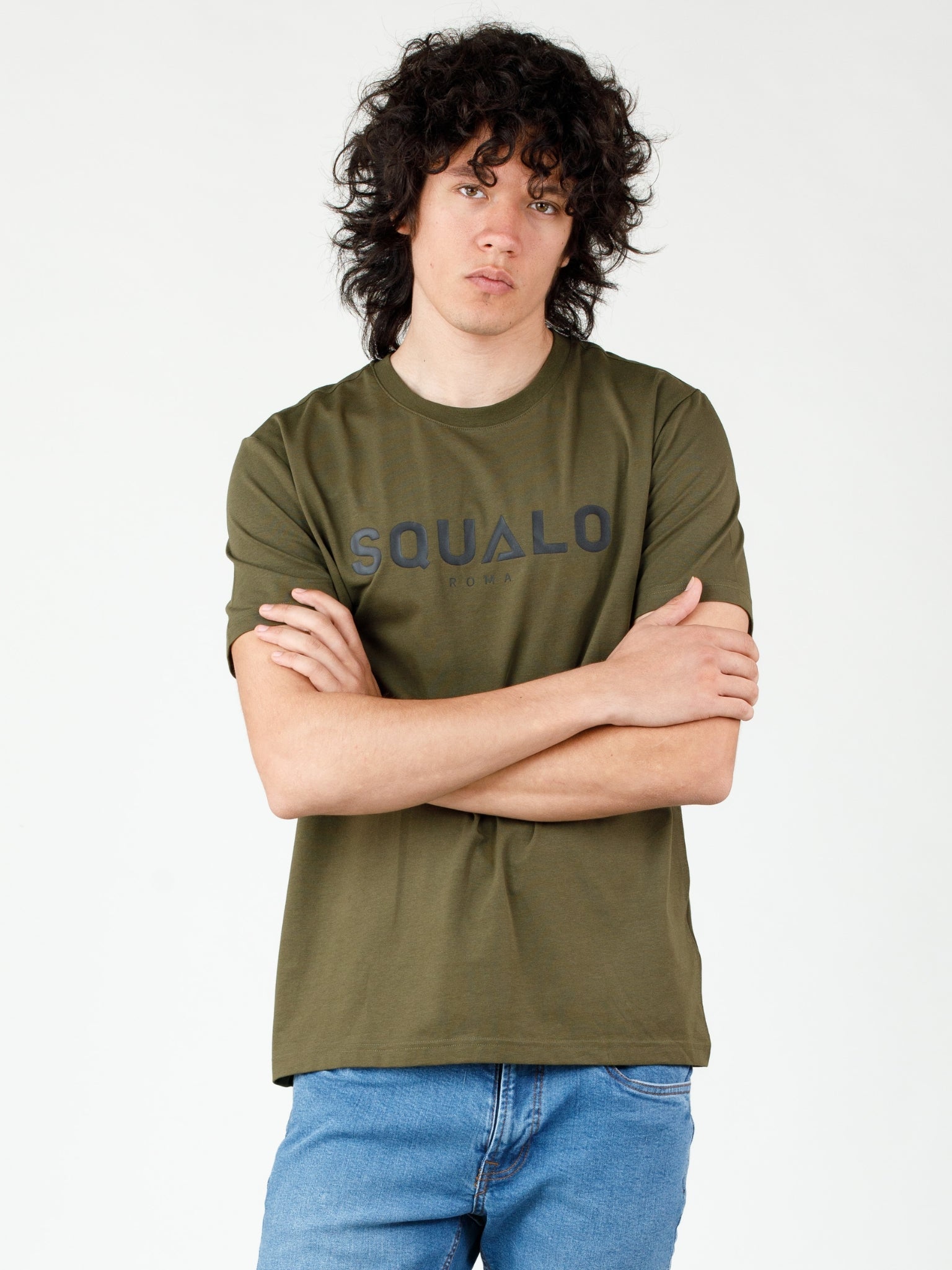Squalo Relaxed Tee - Green