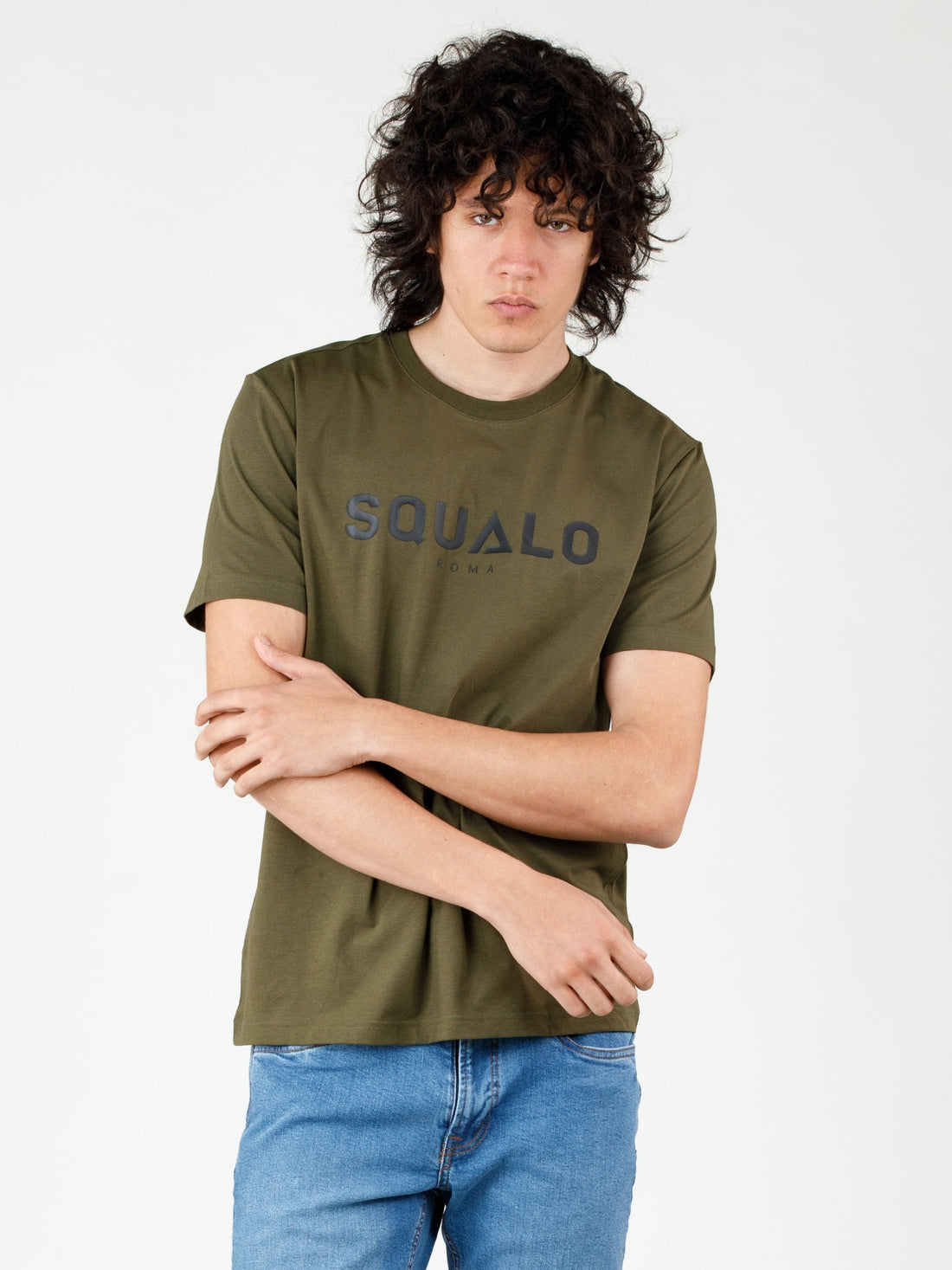 Squalo Relaxed Tee - Green