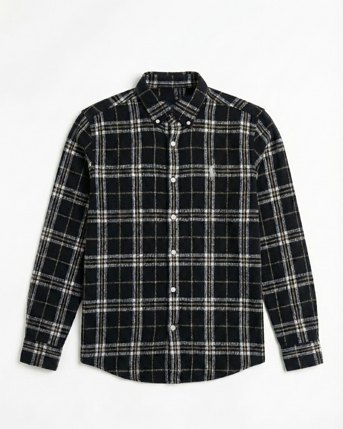 COTTON DOBBY LS SHIRT