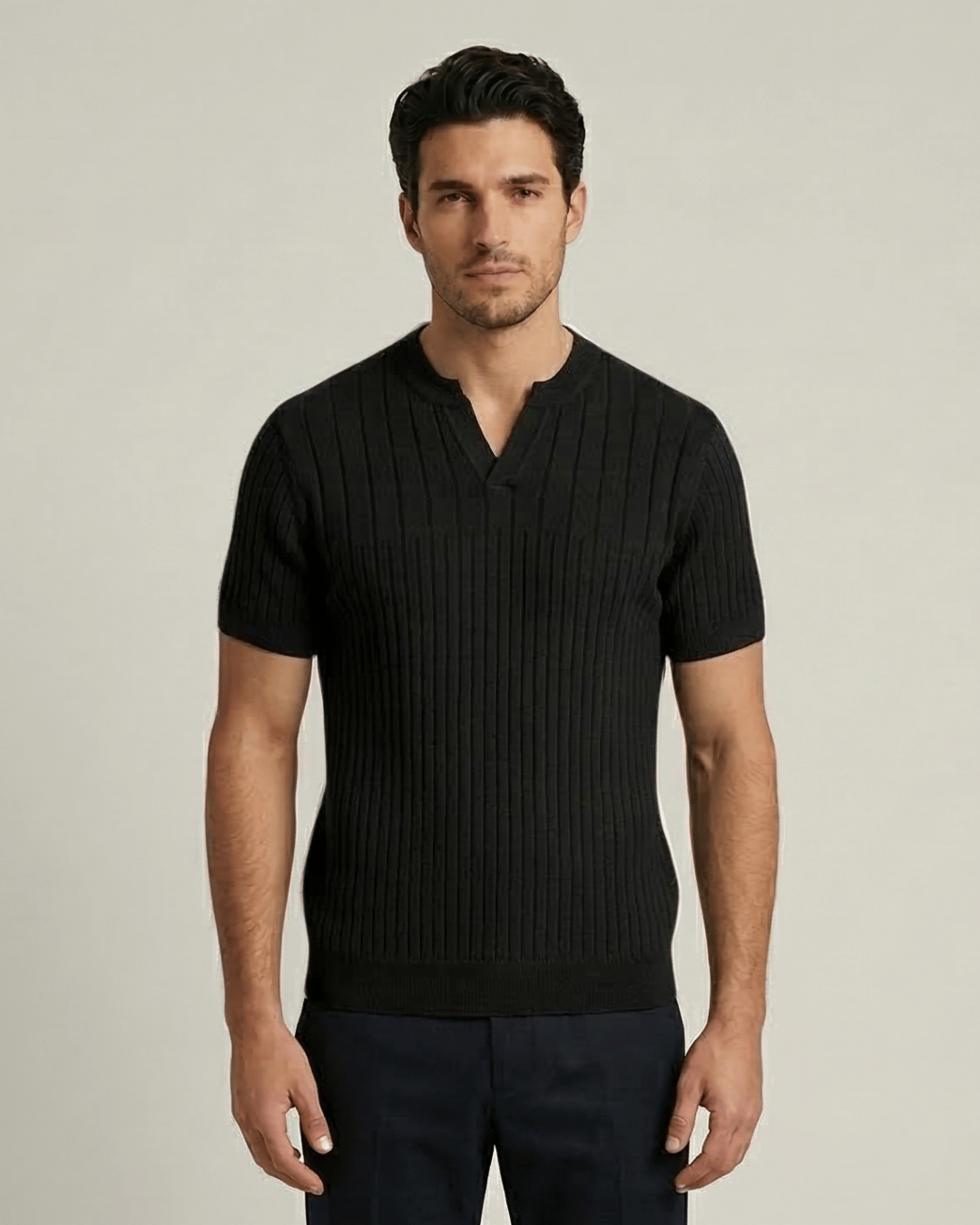Squalo Knited Plain Tee D26072