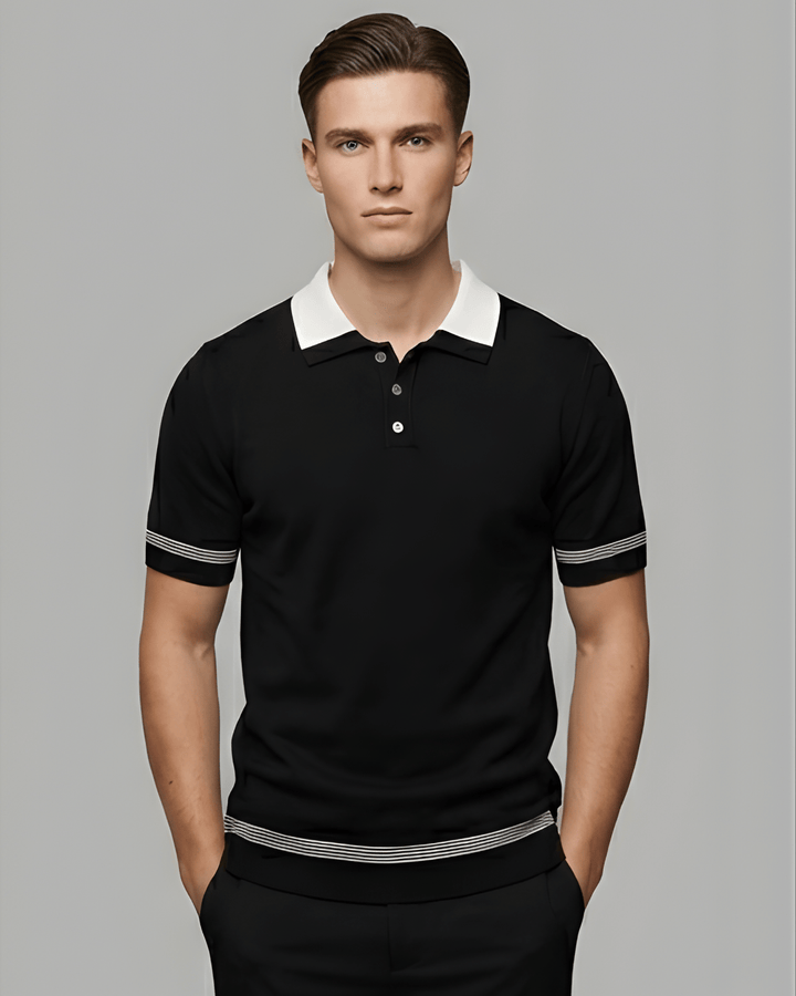 SQUALO PLAIN KNIT POLO G6008