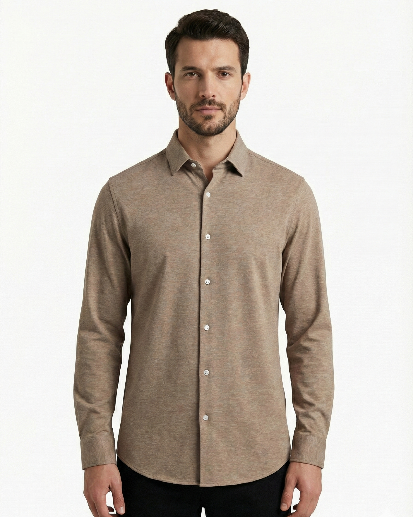 OXFORD KNITTED LYCRA SHIRTS