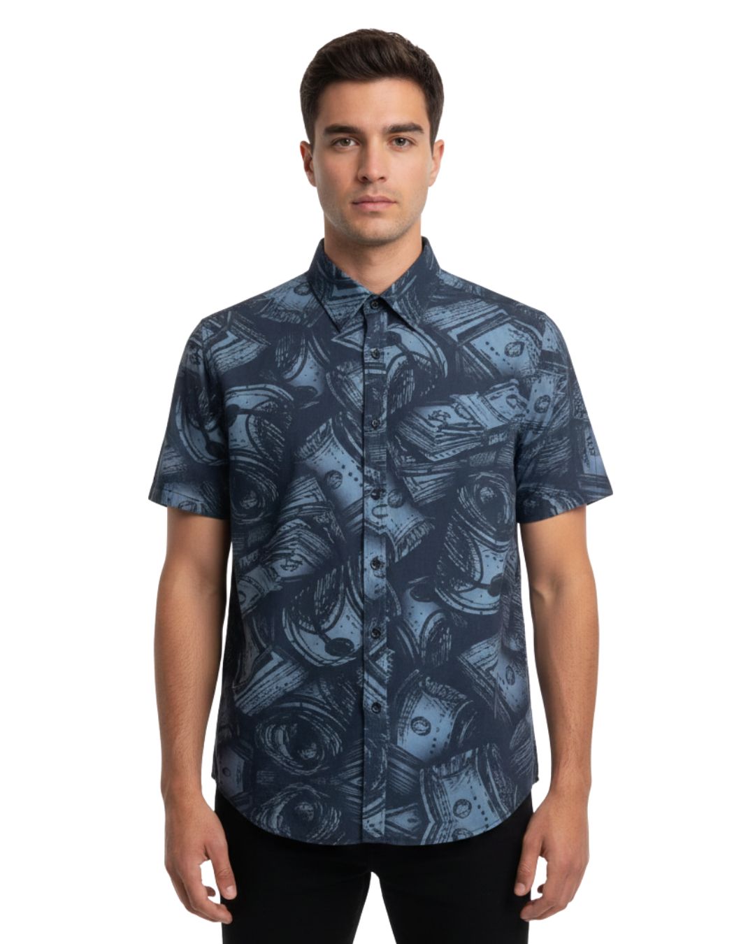 STALIO PRINTED SHORT SLEEVE SHIRT 009