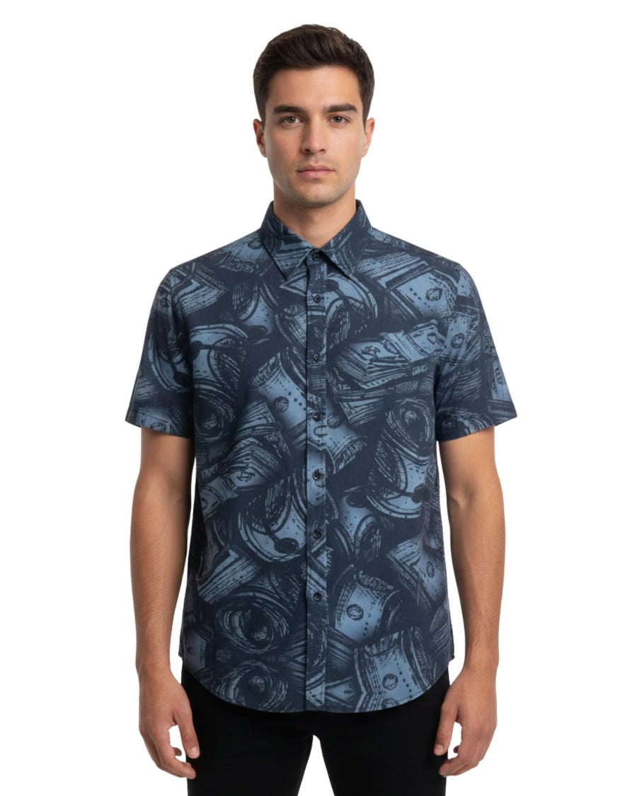 Stalio Print Shirt - Black 02