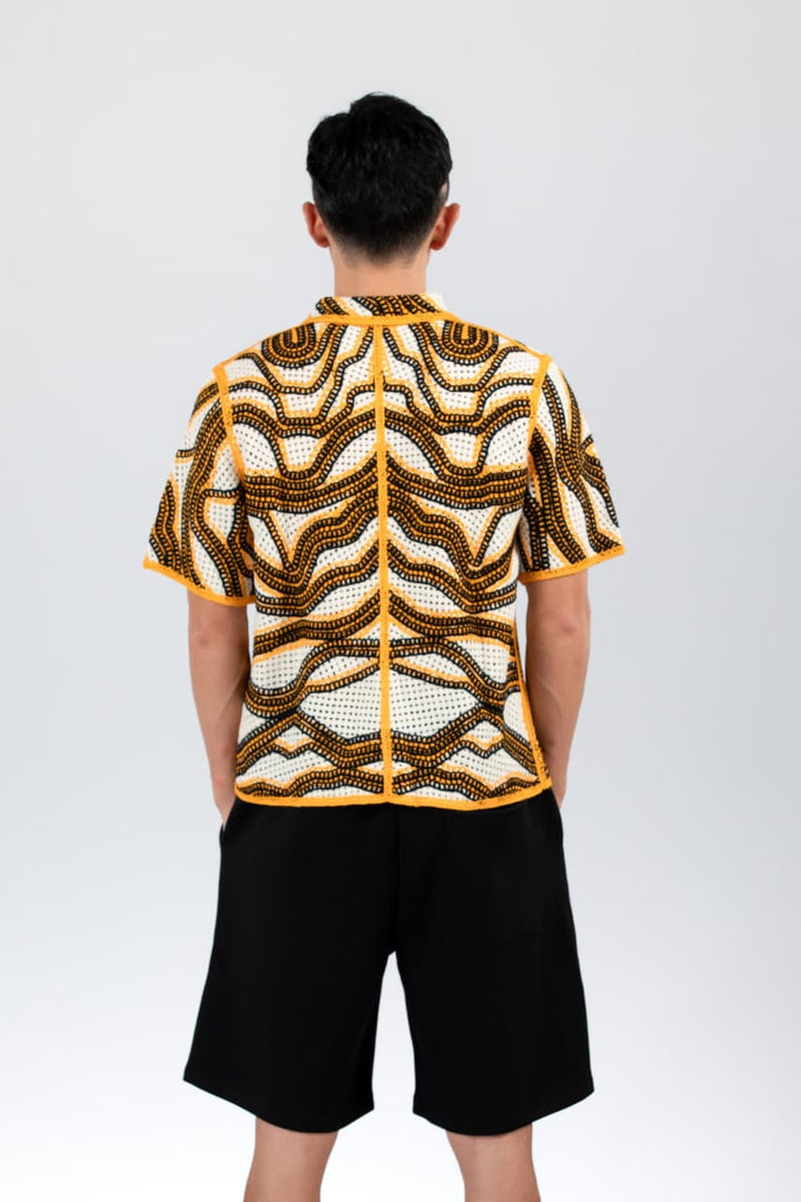 Tramonto Mare Knit Shirt