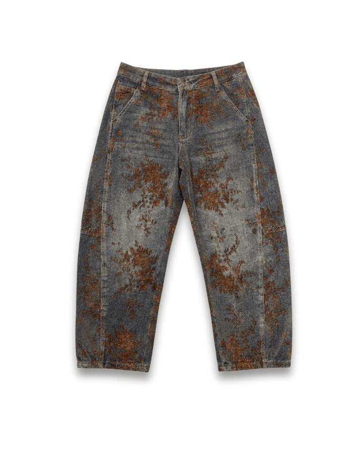 Embroided Baggy Denim 26308