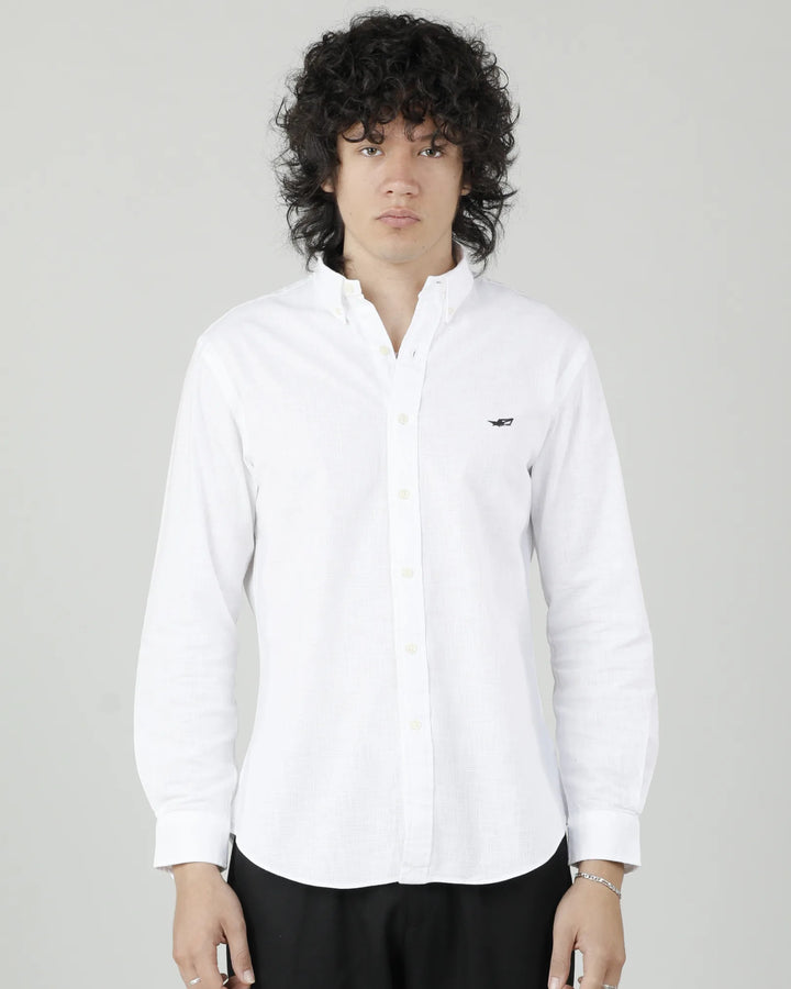 Cotton Linen Textured Shirt