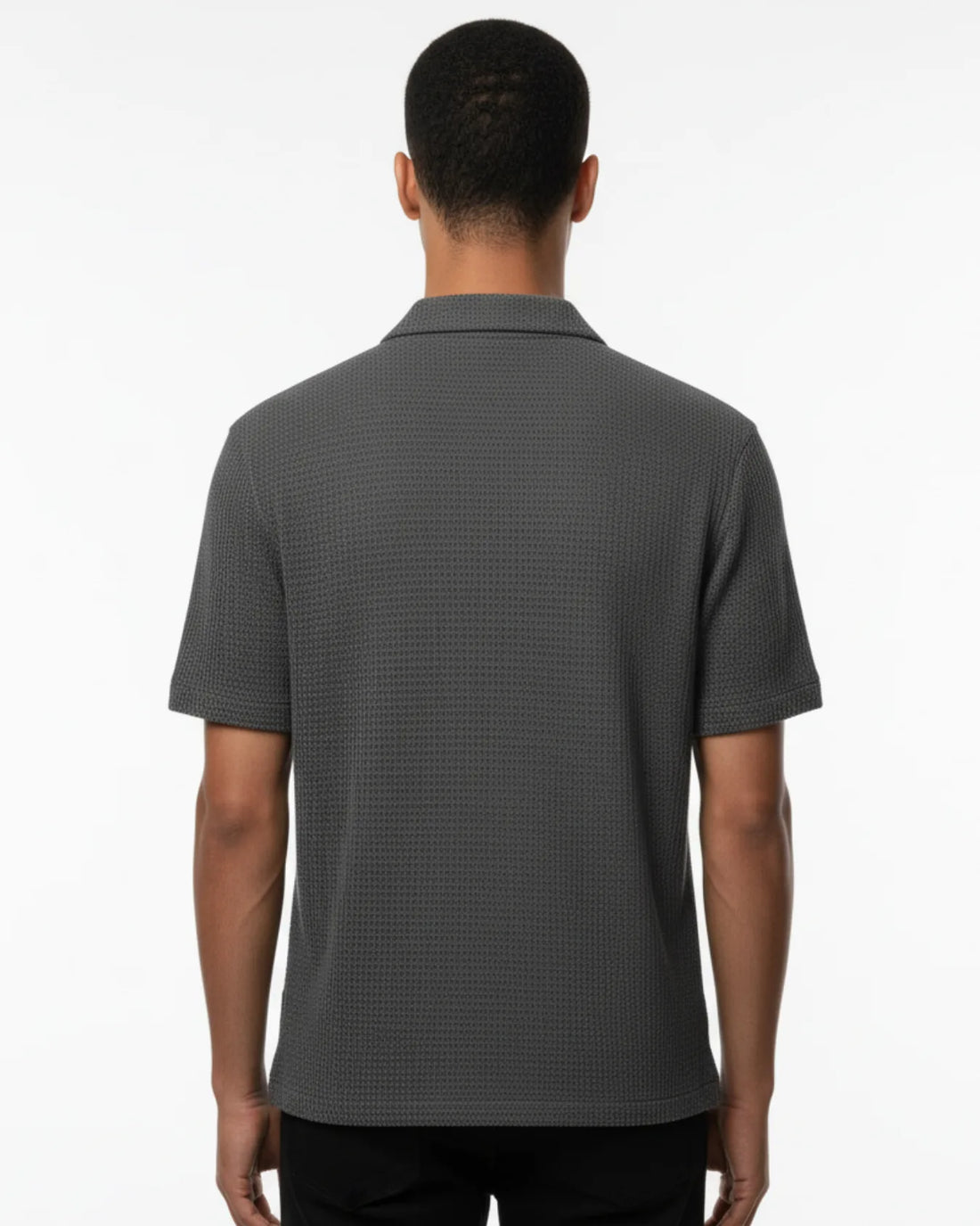 Knitted Half Sleeve Shirt