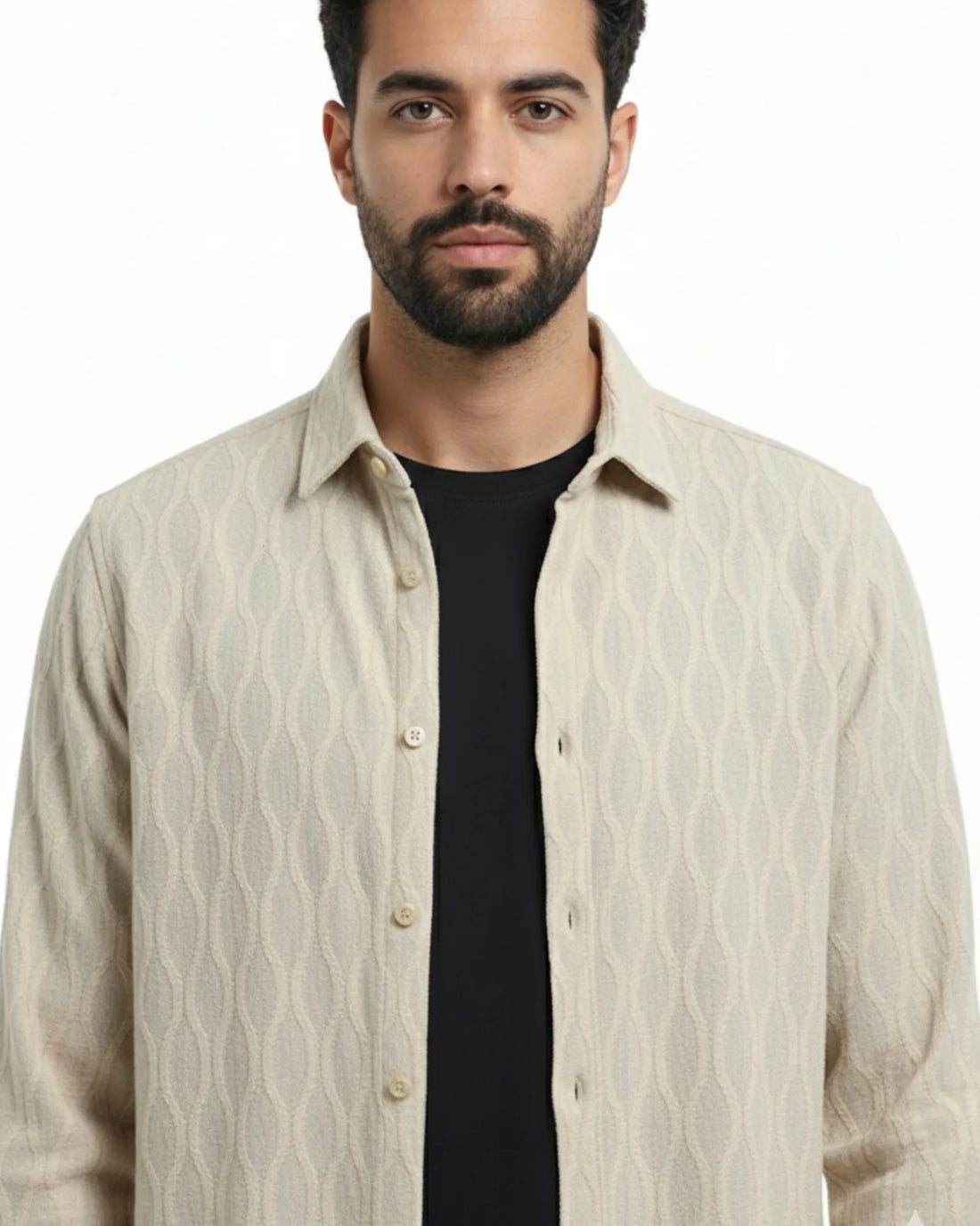 Popcorn Seersucker Shirt