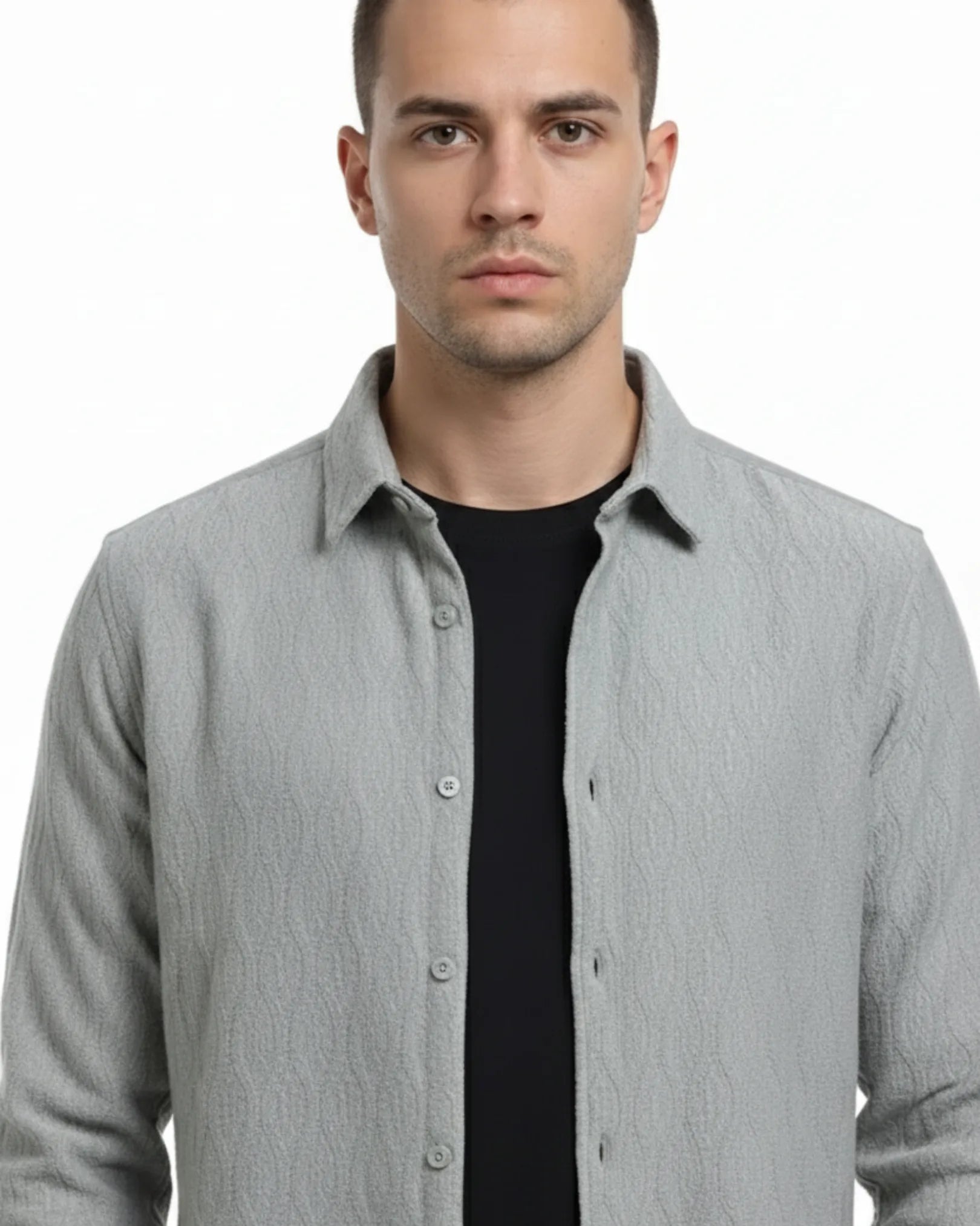 Popcorn Seersucker Shirt