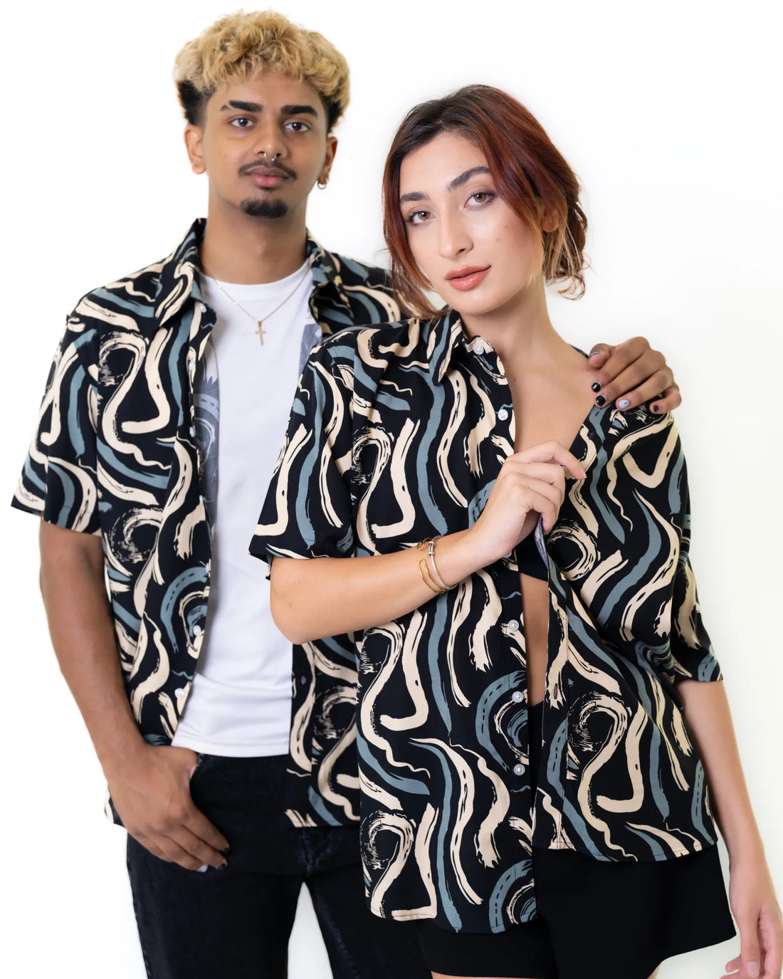Swirl Print Shirt